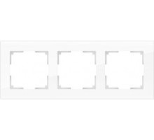 Рамка Werkel WL01-Frame-03 (белый,стекло)