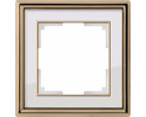 Заказать Рамка Werkel WL17-Frame-01 (золото/белый)| VIVID-LIGHT.RU