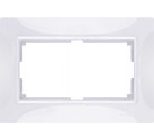 Рамка Werkel WL03-Frame-01-DBL-white (белый, basic)