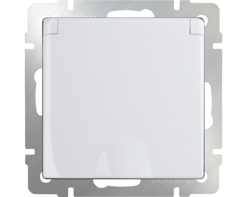 Купить Розетка Werkel WL01-SKGSC-01-IP44 / Розетка влагозащ. с зазем. с защит. кры| VIVID-LIGHT.RU