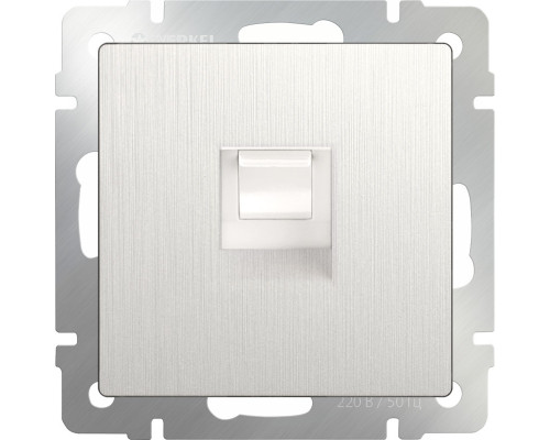 Оформить заказ Розетка Werkel WL13-RJ-45 (перламутровый рифленый)| VIVID-LIGHT.RU