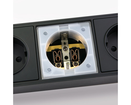 Заказать Розетка Werkel WL20-04-03 черный| VIVID-LIGHT.RU