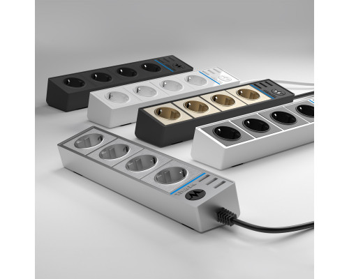 Заказать Розетка Werkel WL20-04-03 черный| VIVID-LIGHT.RU