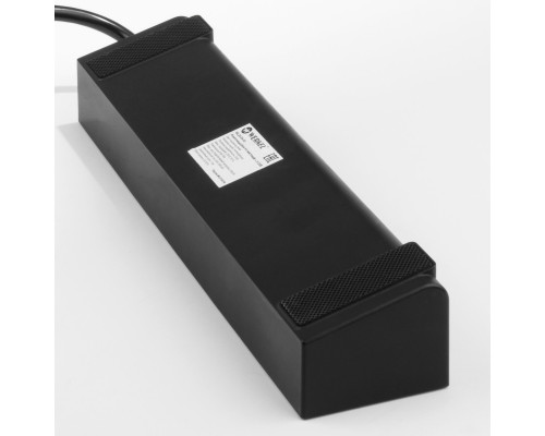 Заказать Розетка Werkel WL20-04-03 черный/шампань рифленый| VIVID-LIGHT.RU