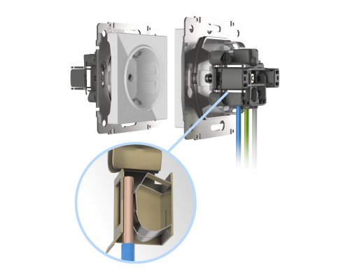 Сделать заказ Розетка Werkel WL08-10-01 (черный матовый)| VIVID-LIGHT.RU