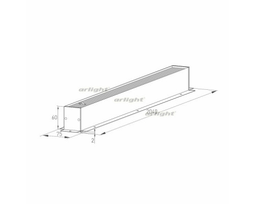 Купить Шинопровод Arlight 028066(1)| VIVID-LIGHT.RU