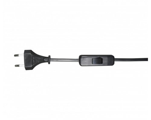 Купить A2300,19 Шнур с переключ черный (2м)(10шт в упаковке) 230V AC 50Hz (max 2A) Kink Light| VIVID-LIGHT.RU