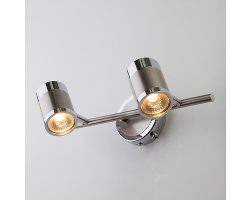 Сделать заказ Спот Eurosvet 20058/2 перламутровый сатин| VIVID-LIGHT.RU