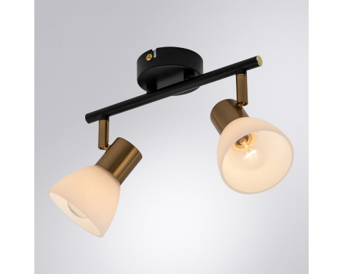 Купить Спот ARTE Lamp A3117PL-2BK| VIVID-LIGHT.RU