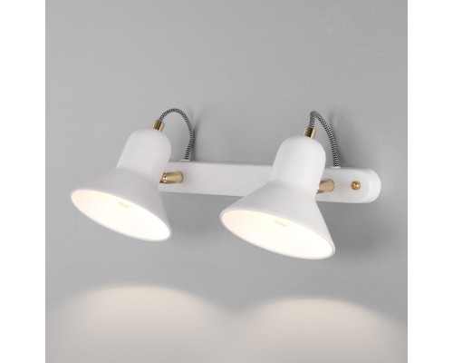 Сделать заказ Спот Eurosvet 20083/2 белый/золото| VIVID-LIGHT.RU