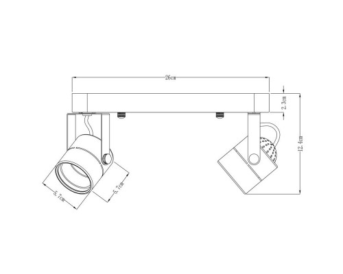 Купить Спот ARTE Lamp A1310PL-2WH| VIVID-LIGHT.RU