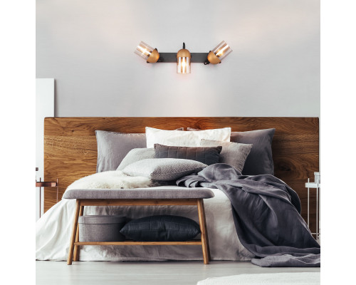 Оформить заказ Спот Eurosvet 20122/3 черный/золото| VIVID-LIGHT.RU