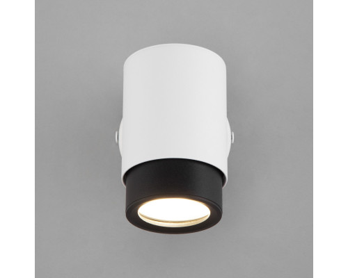 Купить Спот Eurosvet 20124/1 белый/ черный| VIVID-LIGHT.RU