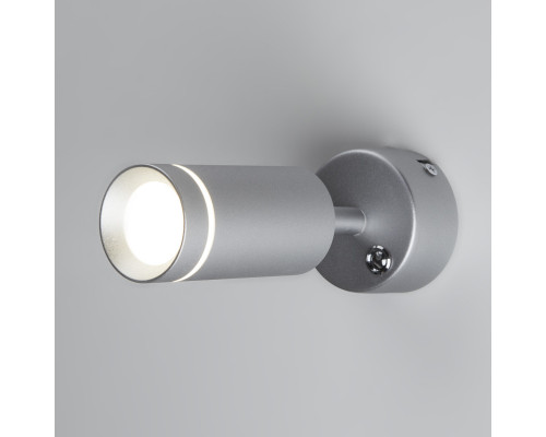 Купить Спот Elektrostandard Glory SW LED серебро (MRL LED 1005)| VIVID-LIGHT.RU