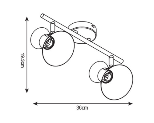 Купить Спот ARTE Lamp A1406AP-2BK| VIVID-LIGHT.RU