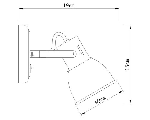 Купить Спот ARTE Lamp A1677AP-1WH| VIVID-LIGHT.RU