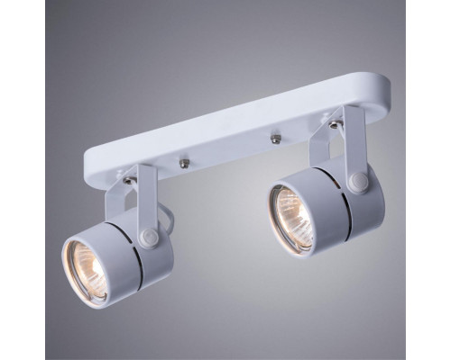 Купить Спот ARTE Lamp A1311PL-2WH| VIVID-LIGHT.RU