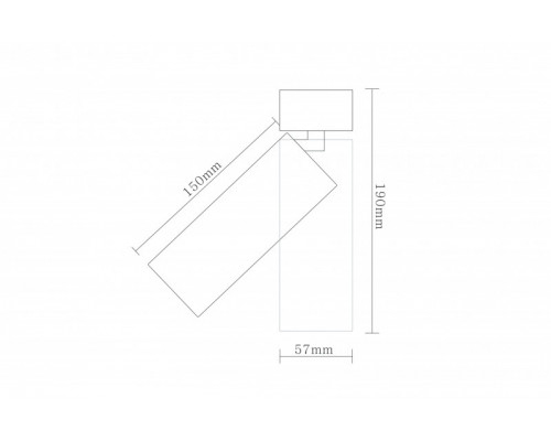 Оформить заказ Спот Donolux DL18895R15W1B ST| VIVID-LIGHT.RU