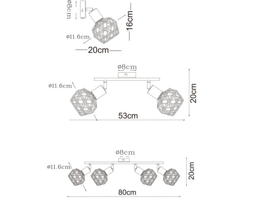 Заказать Спот ARTE Lamp A6141AP-1WH| VIVID-LIGHT.RU