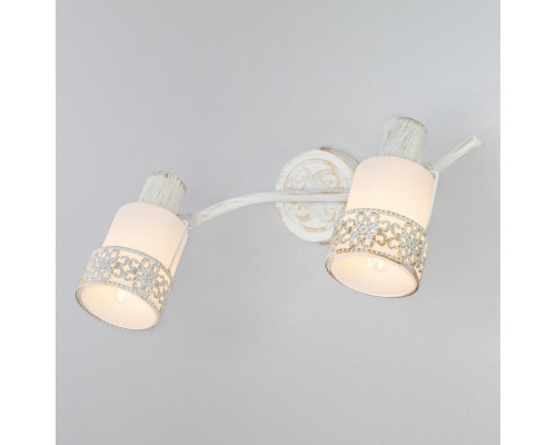Оформить заказ Спот Eurosvet 20025/2 белый с золотом| VIVID-LIGHT.RU