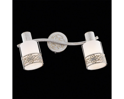 Оформить заказ Спот Eurosvet 20025/2 белый с золотом| VIVID-LIGHT.RU