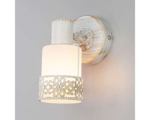 Сделать заказ Спот Eurosvet 20025/1 белый с золотом| VIVID-LIGHT.RU