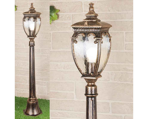 Заказать Садовый светильник Elektrostandard Andromeda F (GLYF-8024F) черное золото| VIVID-LIGHT.RU