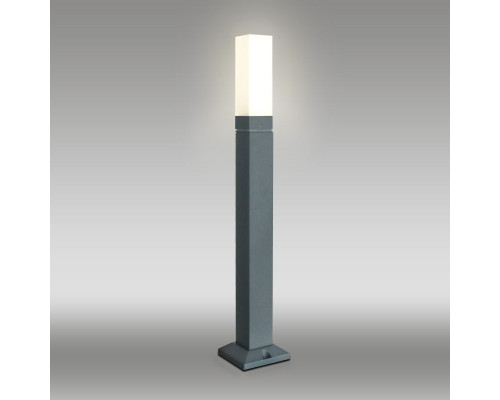 Купить Садовый светильник Elektrostandard 1537 TECHNO LED серый| VIVID-LIGHT.RU