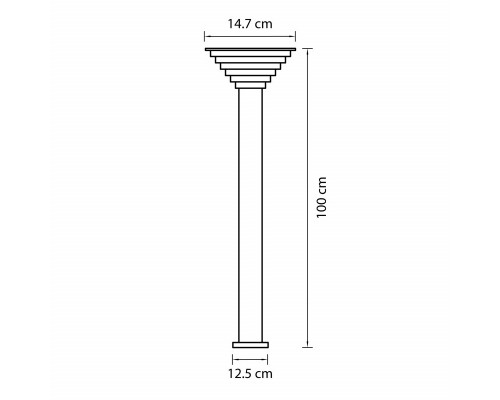 Сделать заказ Садовый светильник Lightstar 379747| VIVID-LIGHT.RU