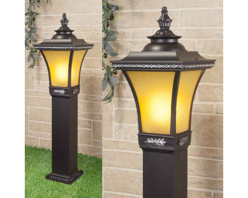 Купить Садовый светильник Elektrostandard Libra F венге (арт. LXT-1408F)| VIVID-LIGHT.RU