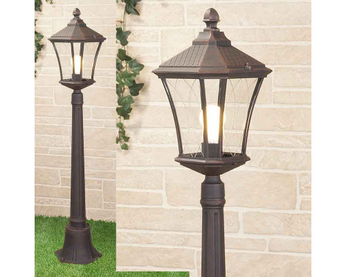 Купить Садовый светильник Elektrostandard Virgo F капучино (арт. GLXT-1450F)| VIVID-LIGHT.RU