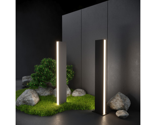 Сделать заказ Садовый светильник Elektrostandard 1538 TECHNO LED чёрный| VIVID-LIGHT.RU