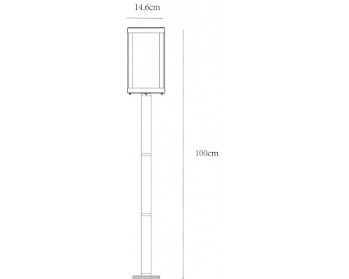 Оформить заказ Садовый светильник ARTE Lamp A4569PA-1BK| VIVID-LIGHT.RU