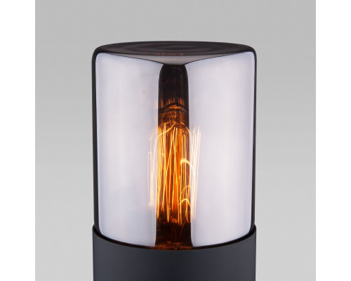 Оформить заказ Садовый светильник Elektrostandard Roil (35125/F) чёрный/дымчатый плафон| VIVID-LIGHT.RU