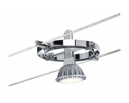 Оформить заказ Струнный светильник Cardan Paulmann макс.10Вт GU5.3 12В Хром матовый Без лампы 94137 Paulmann| VIVID-LIGHT.RU