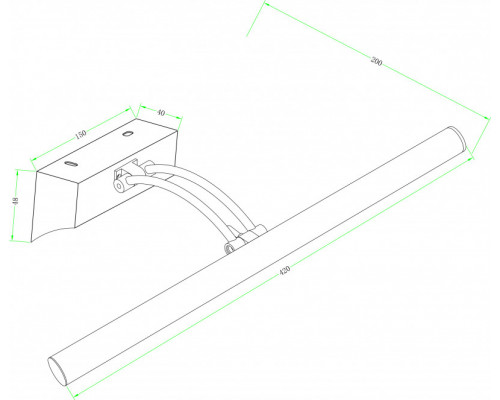 Заказать Светильник для картин KinkLight 6438-1,02| VIVID-LIGHT.RU