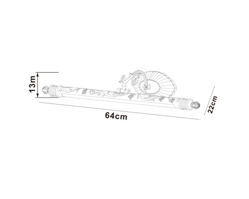 Оформить заказ Светильник для картин ARTE Lamp A6308AP-1AB| VIVID-LIGHT.RU