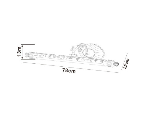 Оформить заказ Светильник для картин ARTE Lamp A6312AP-1AB| VIVID-LIGHT.RU