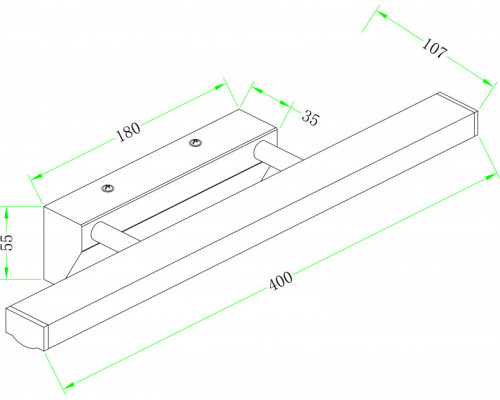 Оформить заказ Светильник для картин KinkLight 6435-1,20| VIVID-LIGHT.RU