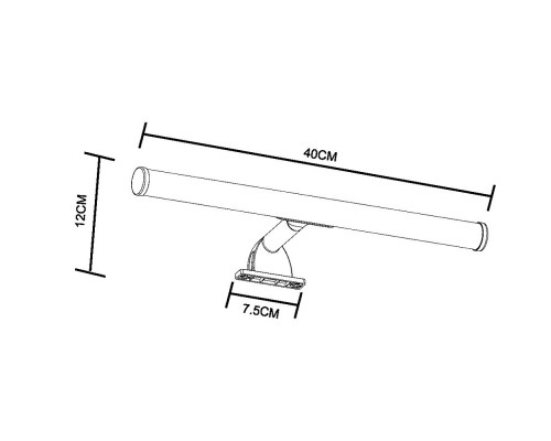 Оформить заказ Светильник для картин ARTE Lamp A2835AP-1WH| VIVID-LIGHT.RU