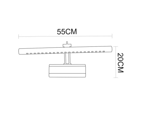 Купить Светильник для картин ARTE Lamp A1107AP-1CC| VIVID-LIGHT.RU
