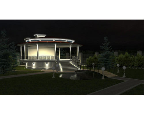 Оформить заказ Светильник для ступеней LD-Lighting LD-D017 220V LED| VIVID-LIGHT.RU