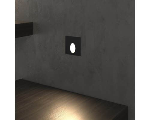 Купить Светильник для ступеней Elektrostandard MRL LED 1102 Чёрный| VIVID-LIGHT.RU