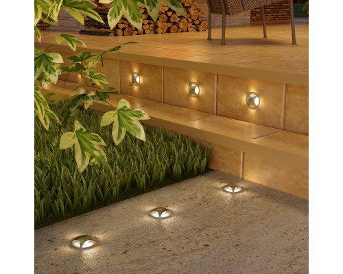 Купить Светильник для ступеней Elektrostandard MRL LED 1106 Алюминий| VIVID-LIGHT.RU