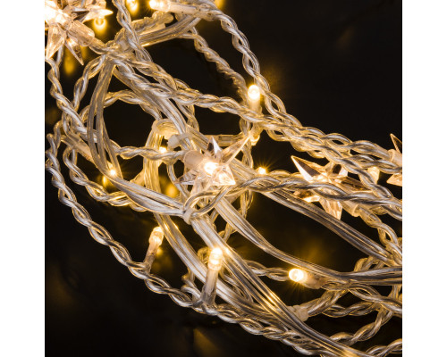 Сделать заказ Светодиодная бахрома Eurosvet 100-002 теплый белый 1,8*0,5м IP20| VIVID-LIGHT.RU