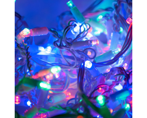 Сделать заказ Светодиодная бахрома Eurosvet 100-101 мульти 3*0,6м IP65| VIVID-LIGHT.RU