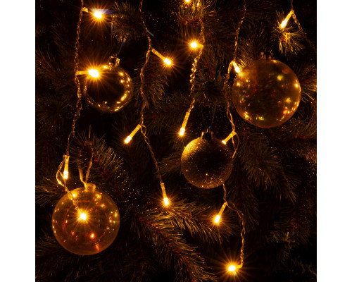 Заказать Светодиодная бахрома Eurosvet 100-001 теплый белый 1,8*0,5м IP20| VIVID-LIGHT.RU