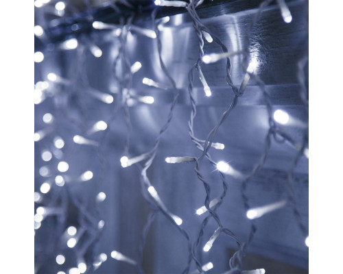 Заказать Светодиодная бахрома Eurosvet 100-101 белый 3*0,6м IP65| VIVID-LIGHT.RU