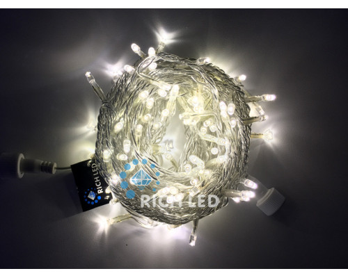 Оформить заказ Светодиодная гирлянда Rich LED RL-S10C-24V-T/WW| VIVID-LIGHT.RU