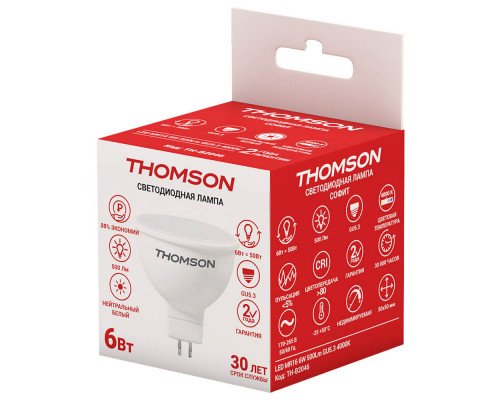 Оформить заказ Светодиодная лампа THOMSON TH-B2046| VIVID-LIGHT.RU